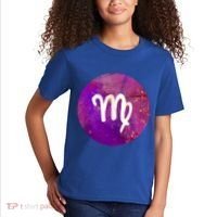 Virgo Zodiac August September Horoscope Birthday Gift Kids T-Shirt thumb 2