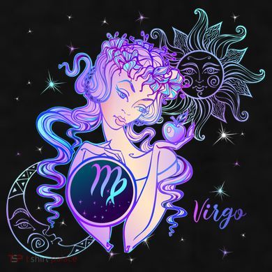 Virgo Zodiac Astrology Gift Ladies PosiCharge Tri-Blend Wicking Tank