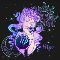 Virgo Zodiac Astrology Gift Backpack thumb 2