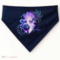 Virgo Zodiac Astrology Gift USA-Made Doggie Bandana thumb 0