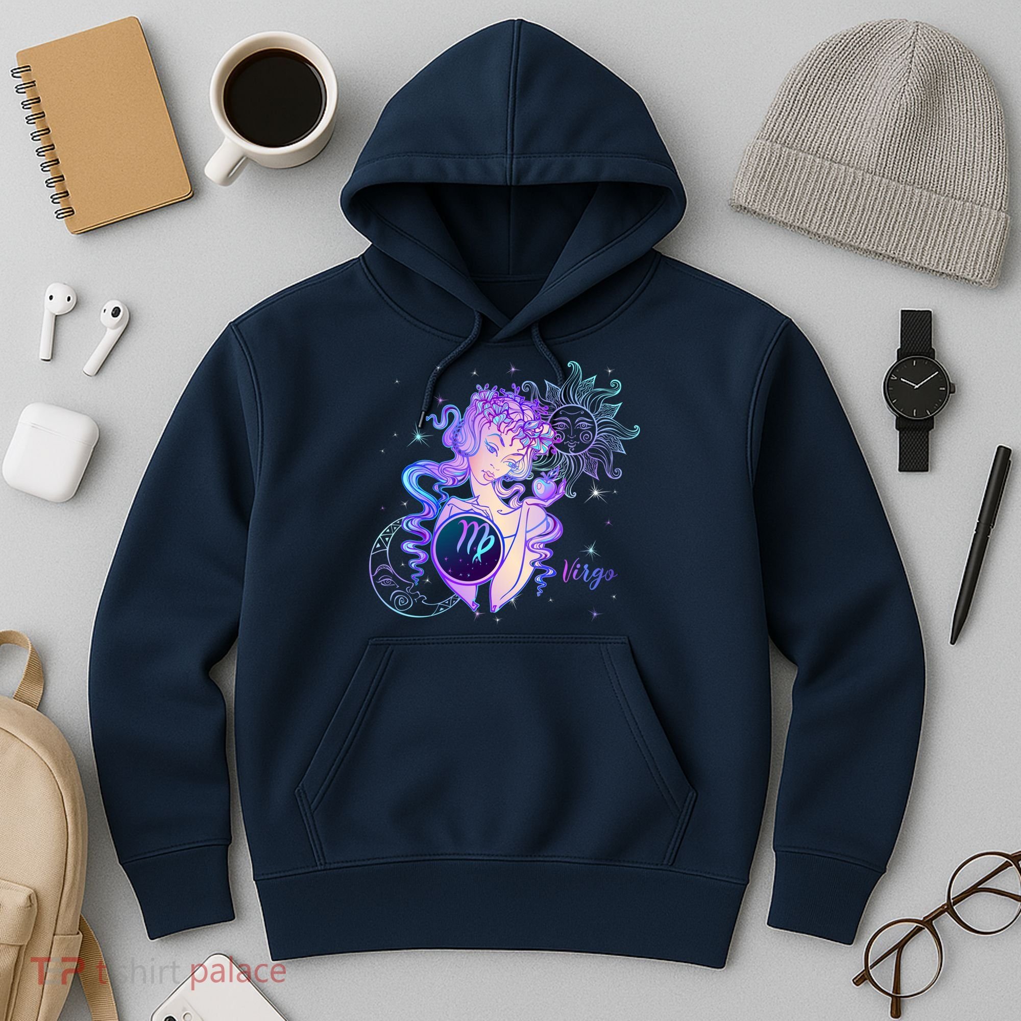 Virgo Zodiac Astrology Gift Hoodie