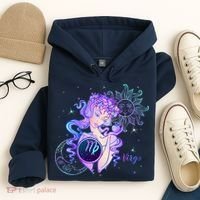 Virgo Zodiac Astrology Gift Hoodie thumb 4