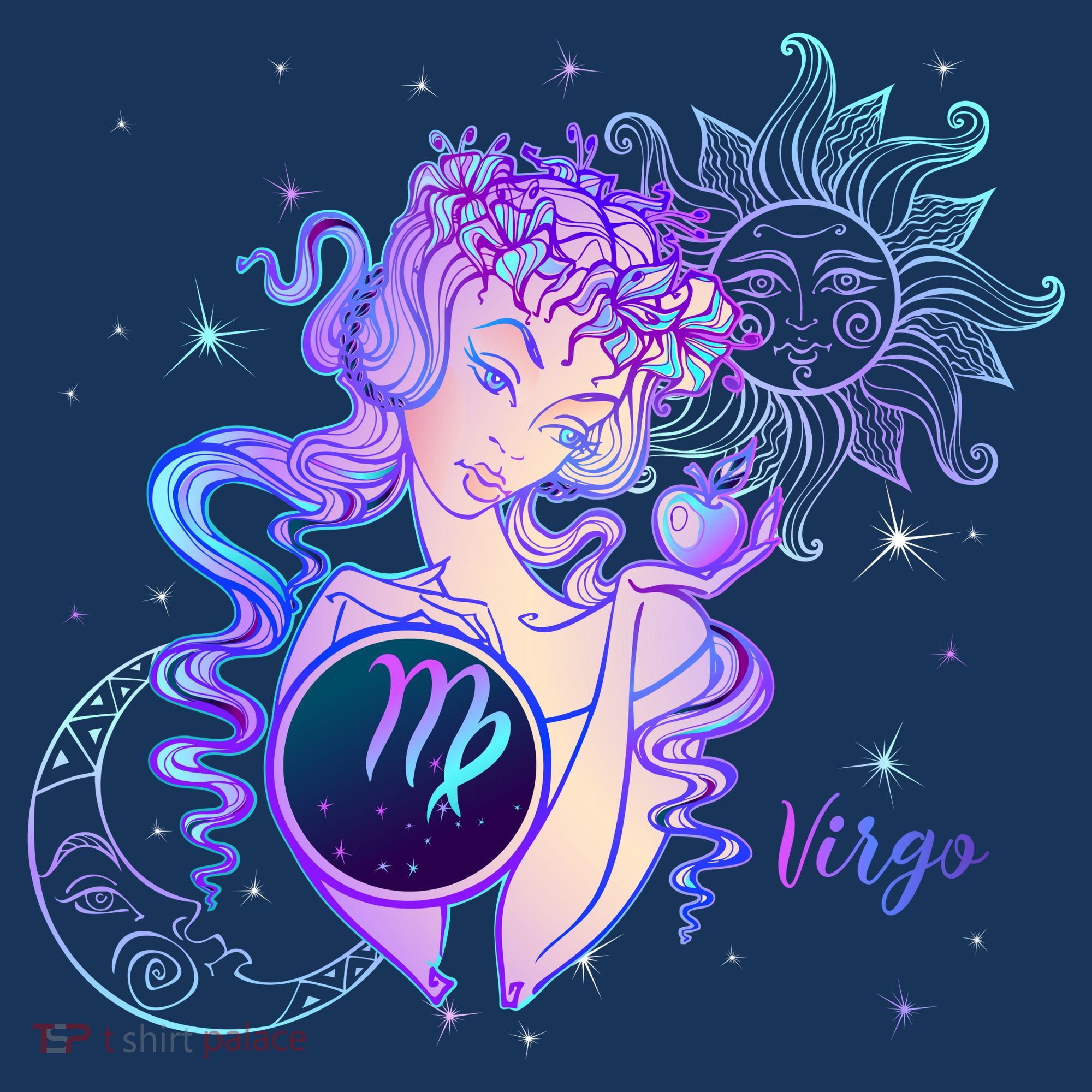 Virgo Zodiac Astrology Gift Mousepad