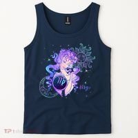 Virgo Zodiac Astrology Gift Tank Top thumb 2