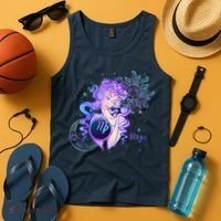 Virgo Zodiac Astrology Gift Tank Top thumb 4