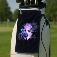 Virgo Zodiac Astrology Gift Golf Towel thumb 2