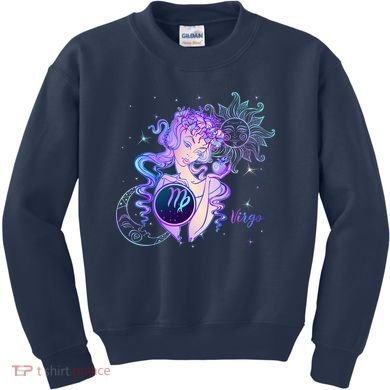 Virgo Zodiac Astrology Gift Kids Sweatshirt