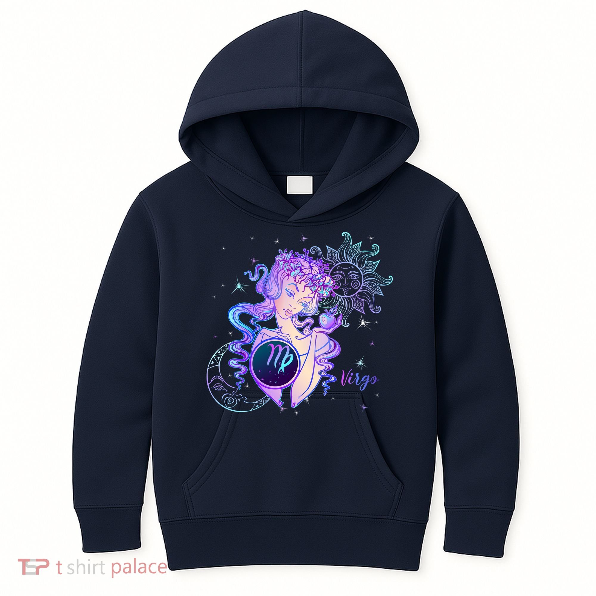 Virgo Zodiac Astrology Gift Kids Hoodie