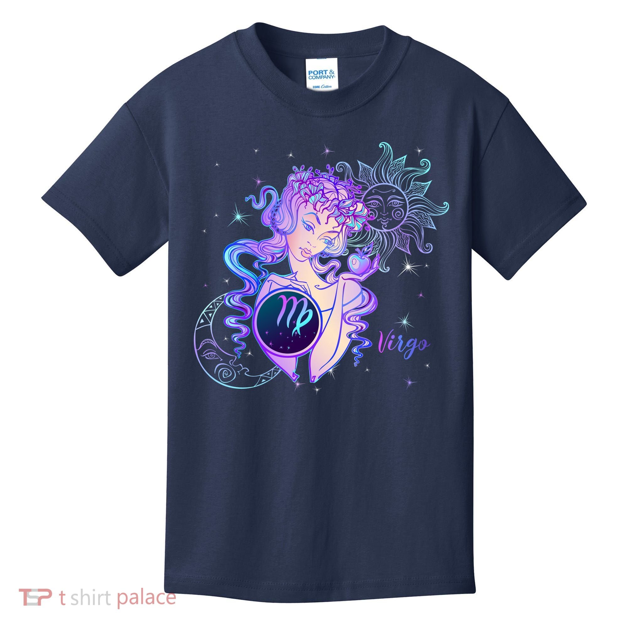 Virgo Zodiac Astrology Gift Kids T-Shirt