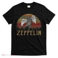 Vintage Zeppelin Name Distressed Music CatS Lover Animals T-Shirt thumb 0