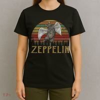 Vintage Zeppelin Name Distressed Music CatS Lover Animals T-Shirt thumb 4
