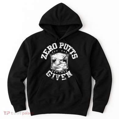 Vintage Zero Putts Given Golf Funny Golf Player Golfing Hoodie