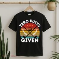 Vintage Zero Putts Given Golf Funny Golf Player Golfing Premium T-Shirt thumb 2