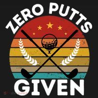 Vintage Zero Putts Given Golf Funny Golf Player Golfing Premium T-Shirt thumb 7