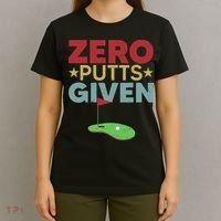 Vintage Zero Putts Given Golf Funny Golf Player Golfing T-Shirt thumb 4