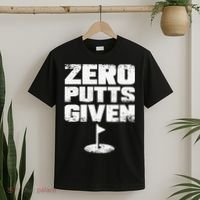 Vintage Zero Putts Given Golf Funny Golf Player Golfing T-Shirt thumb 2