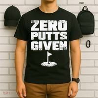 Vintage Zero Putts Given Golf Funny Golf Player Golfing T-Shirt thumb 6