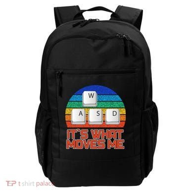 W A S D It's What Moves Me Gamer Backpack