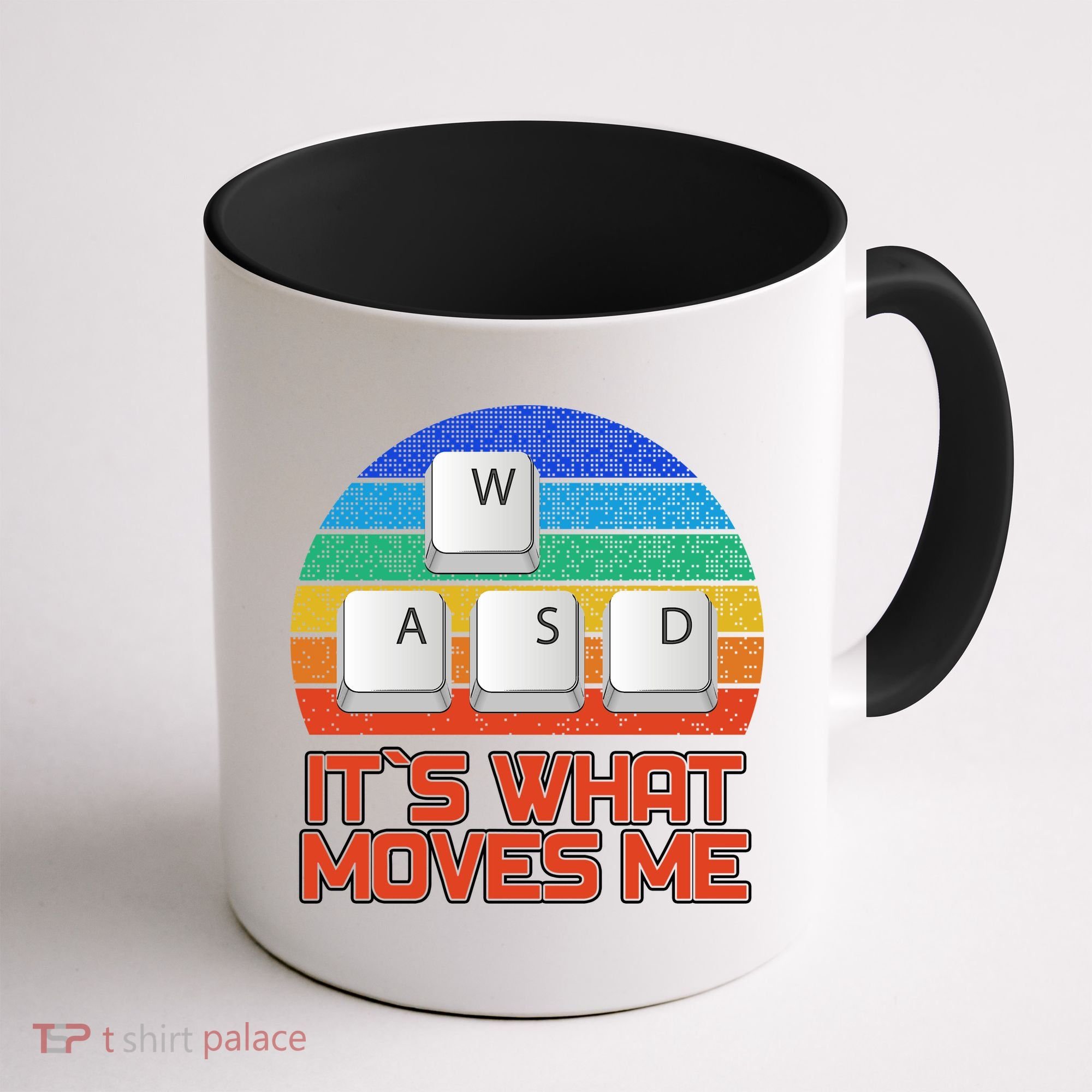 W A S D It's What Moves Me Gamer Coffee Mug