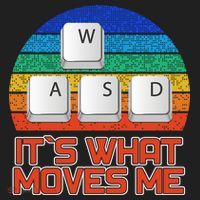 W A S D It's What Moves Me Gamer Tumbler thumb 3