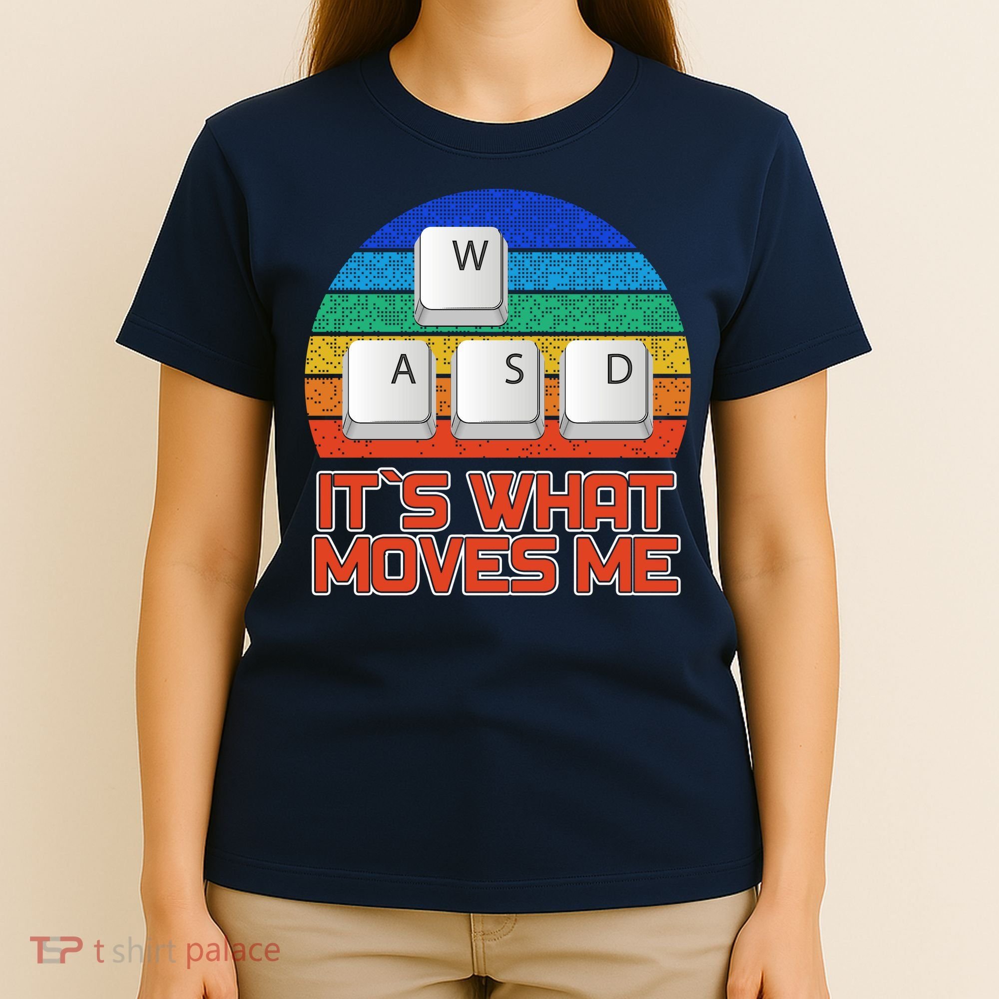 W A S D It's What Moves Me Gamer T-Shirt