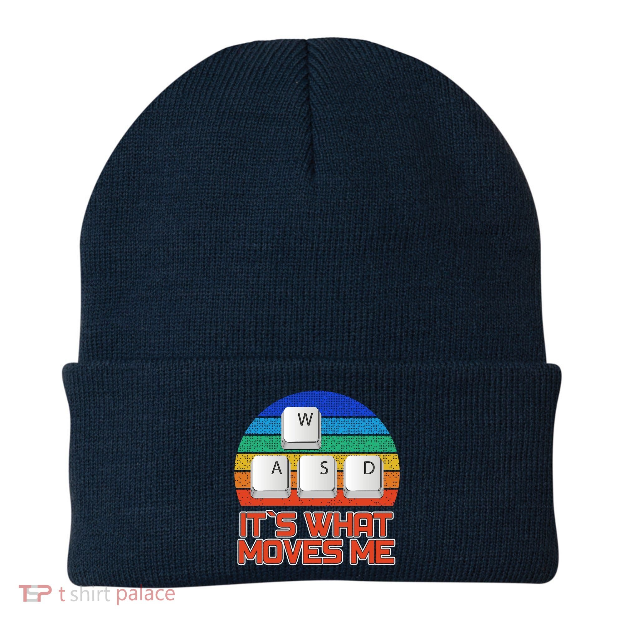 W A S D It's What Moves Me Gamer Beanie