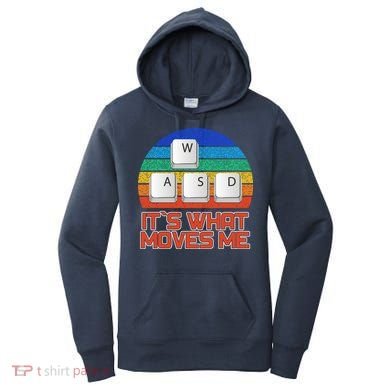 W A S D It's What Moves Me Gamer Women's Hoodie