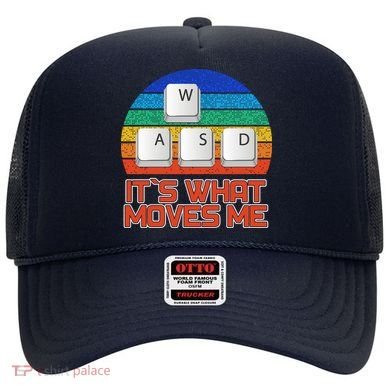 W A S D It's What Moves Me Gamer Hat