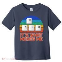 W A S D It's What Moves Me Gamer Toddler T-Shirt thumb 0
