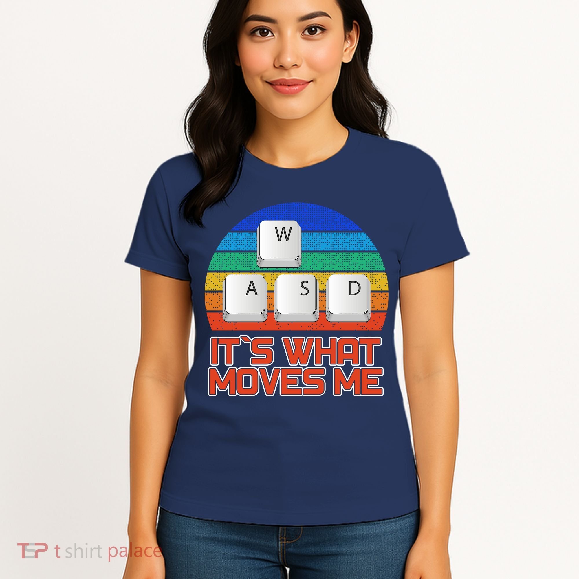 W A S D It's What Moves Me Gamer Women's T-Shirt