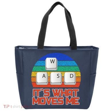 W A S D It's What Moves Me Gamer Tote Bag