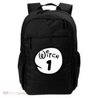 Witch 1 2 3 4 5 Custom Personalize Halloween Backpack thumb 0