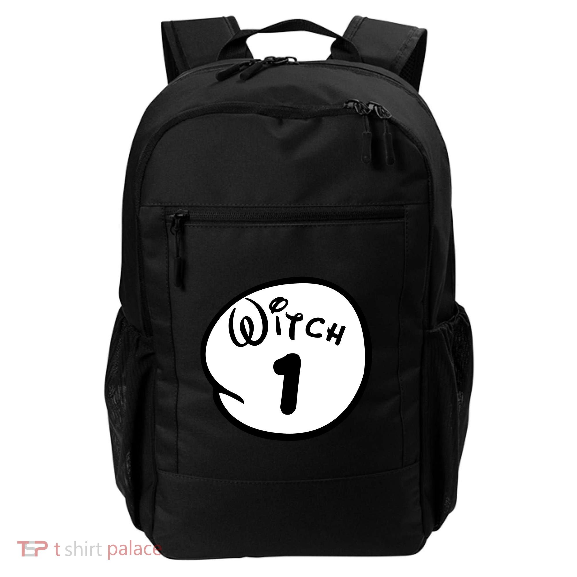 Witch 1 2 3 4 5 Custom Personalize Halloween Backpack