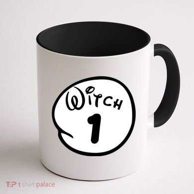 Witch 1 2 3 4 5 Custom Personalize Halloween Coffee Mug back