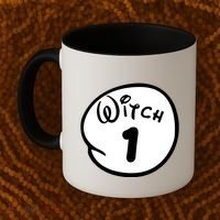 Witch 1 2 3 4 5 Custom Personalize Halloween Coffee Mug thumb 2
