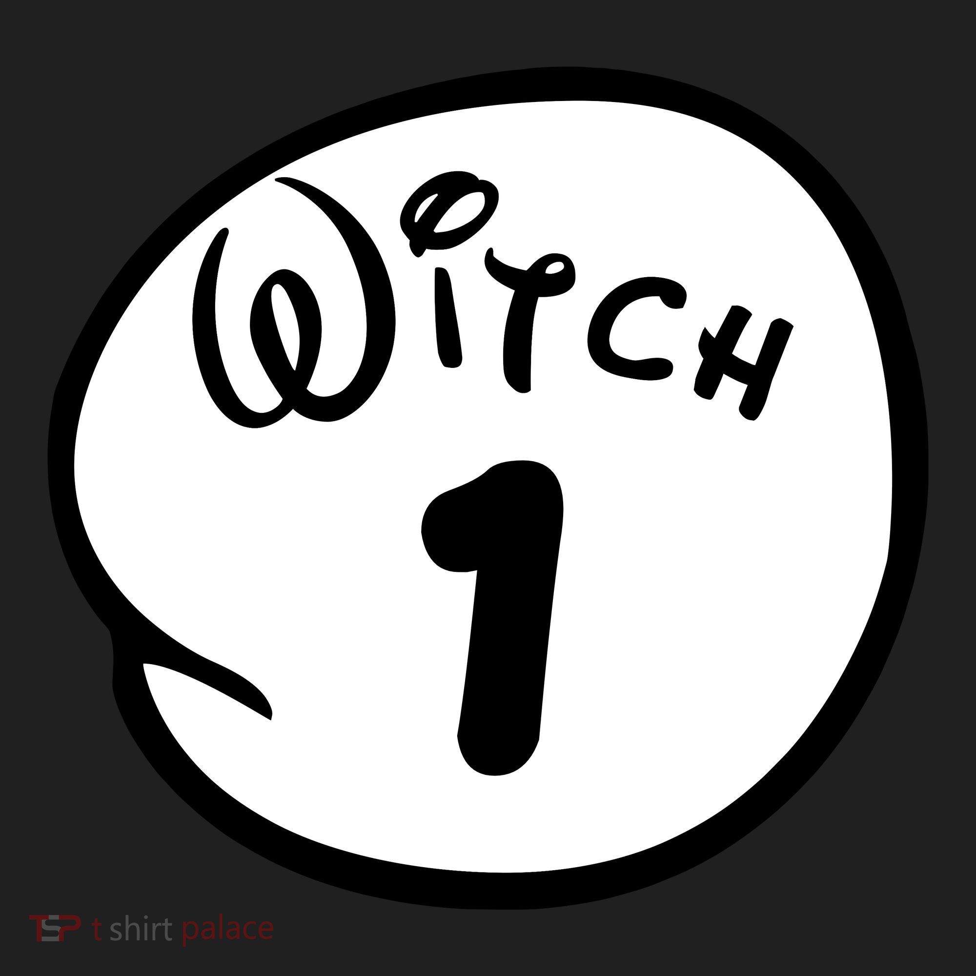 Witch 1 2 3 4 5 Custom Personalize Halloween Beanie