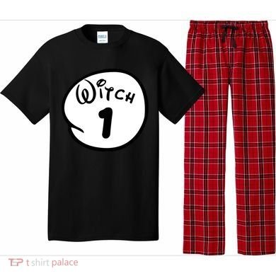 Witch 1 2 3 4 5 Custom Personalize Halloween Pajama Set