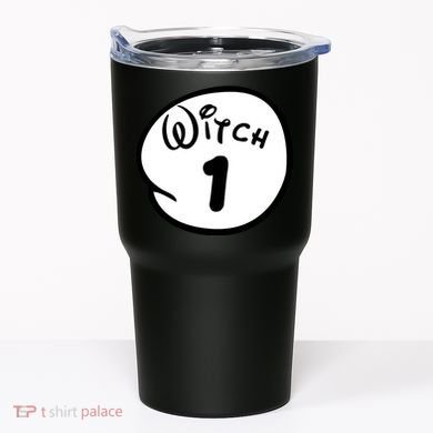 Witch 1 2 3 4 5 Custom Personalize Halloween Tumbler