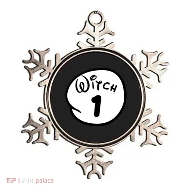 Witch 1 2 3 4 5 Custom Personalize Halloween Ornament
