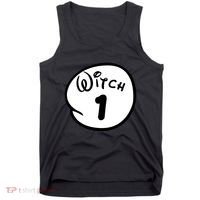 Witch 1 2 3 4 5 Custom Personalize Halloween Tank Top thumb 0