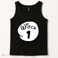 Witch 1 2 3 4 5 Custom Personalize Halloween Tank Top thumb 2