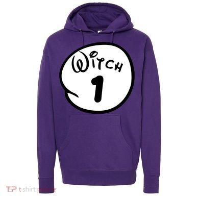 Witch 1 2 3 4 5 Custom Personalize Halloween Hoodie