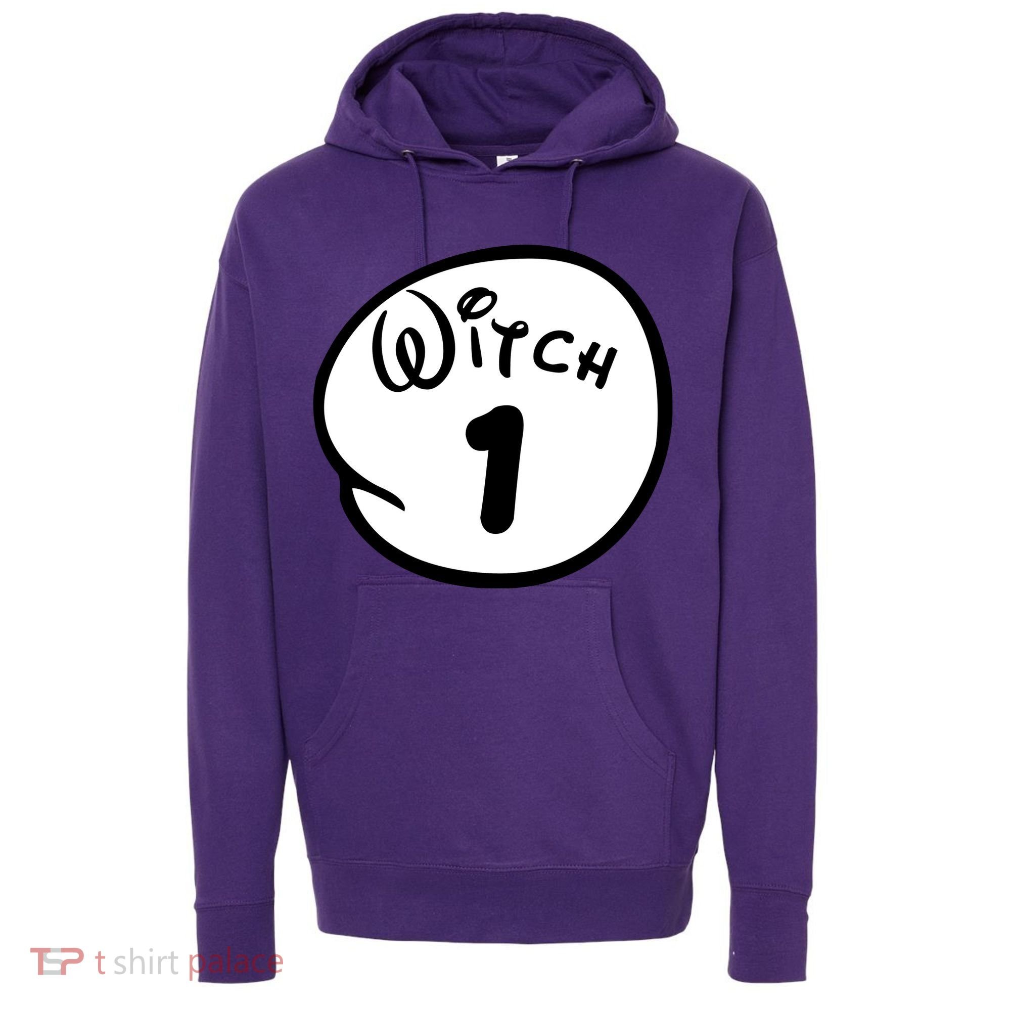 Witch 1 2 3 4 5 Custom Personalize Halloween Hoodie