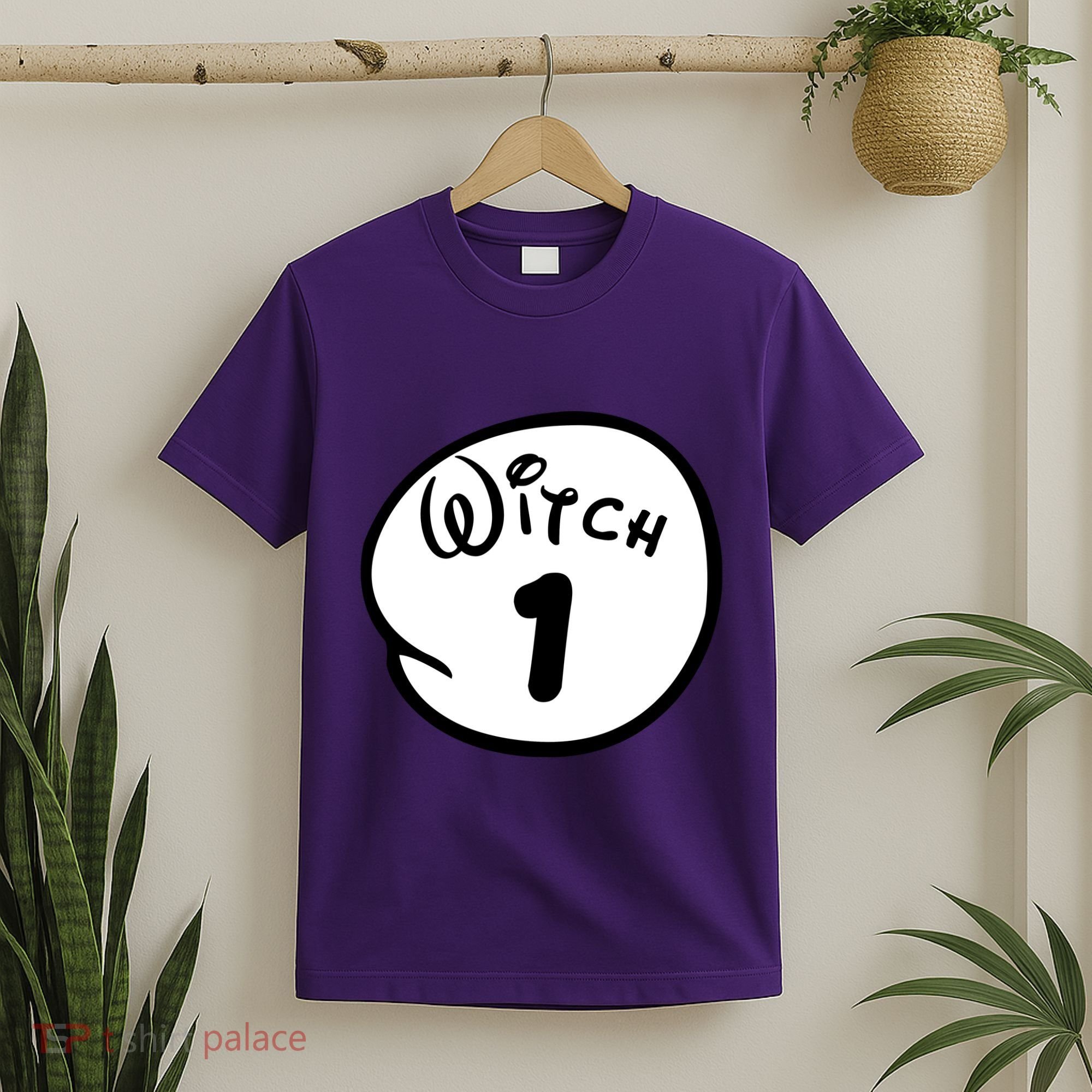 Witch 1 2 3 4 5 Custom Personalize Halloween T-Shirt