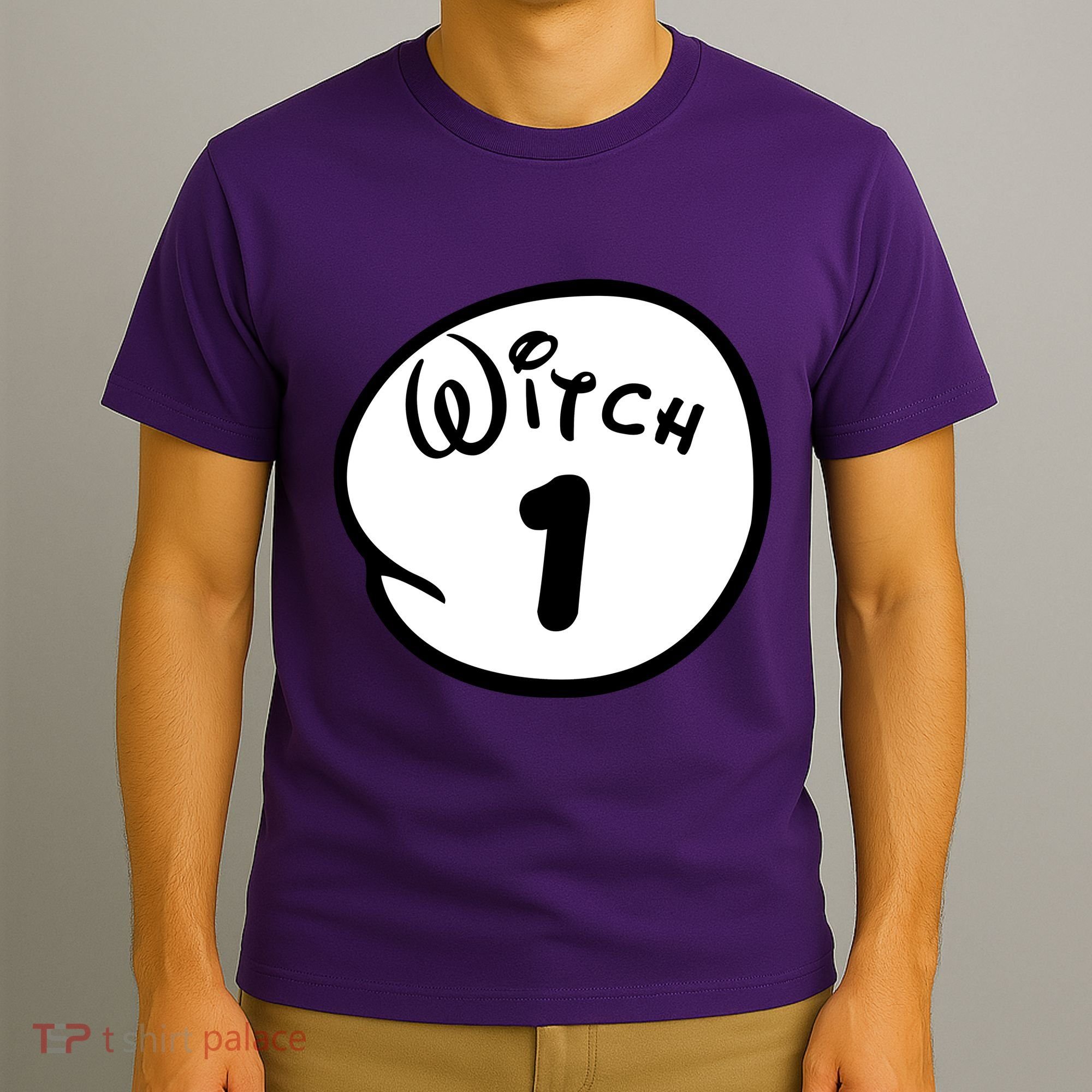 Witch 1 2 3 4 5 Custom Personalize Halloween T-Shirt