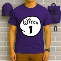 Witch 1 2 3 4 5 Custom Personalize Halloween T-Shirt thumb 6
