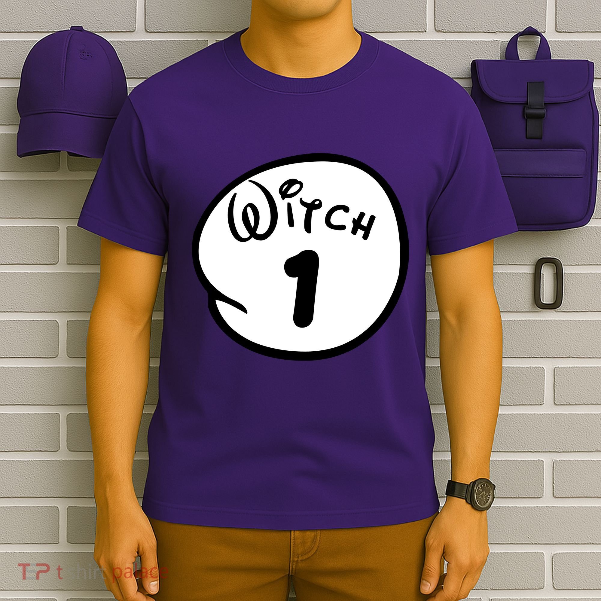 Witch 1 2 3 4 5 Custom Personalize Halloween T-Shirt