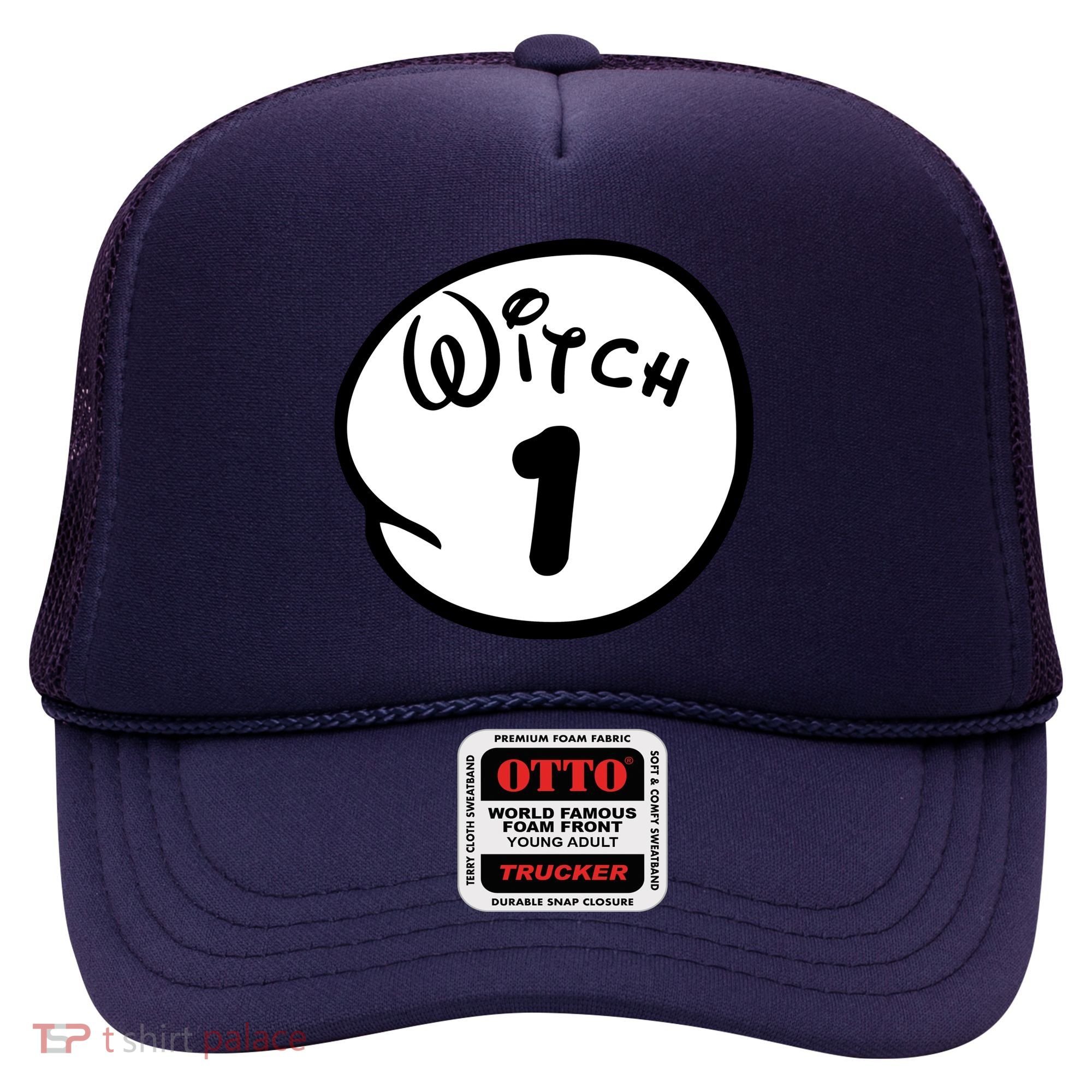 Witch 1 2 3 4 5 Custom Personalize Halloween Hat