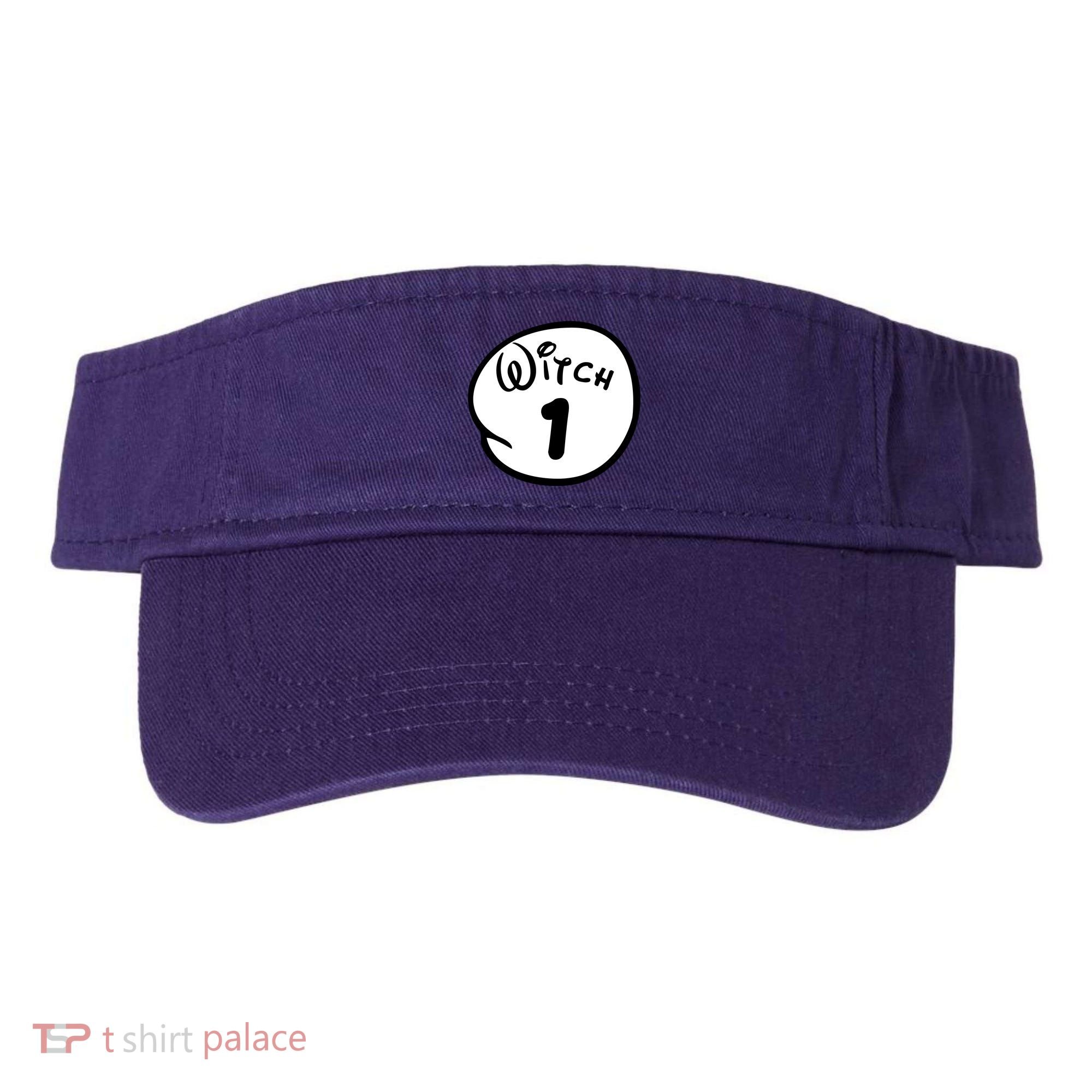Witch 1 2 3 4 5 Custom Personalize Halloween Visor