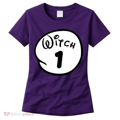 Witch 1 2 3 4 5 Custom Personalize Halloween Women's T-Shirt